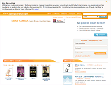 Tablet Screenshot of librodearena.com